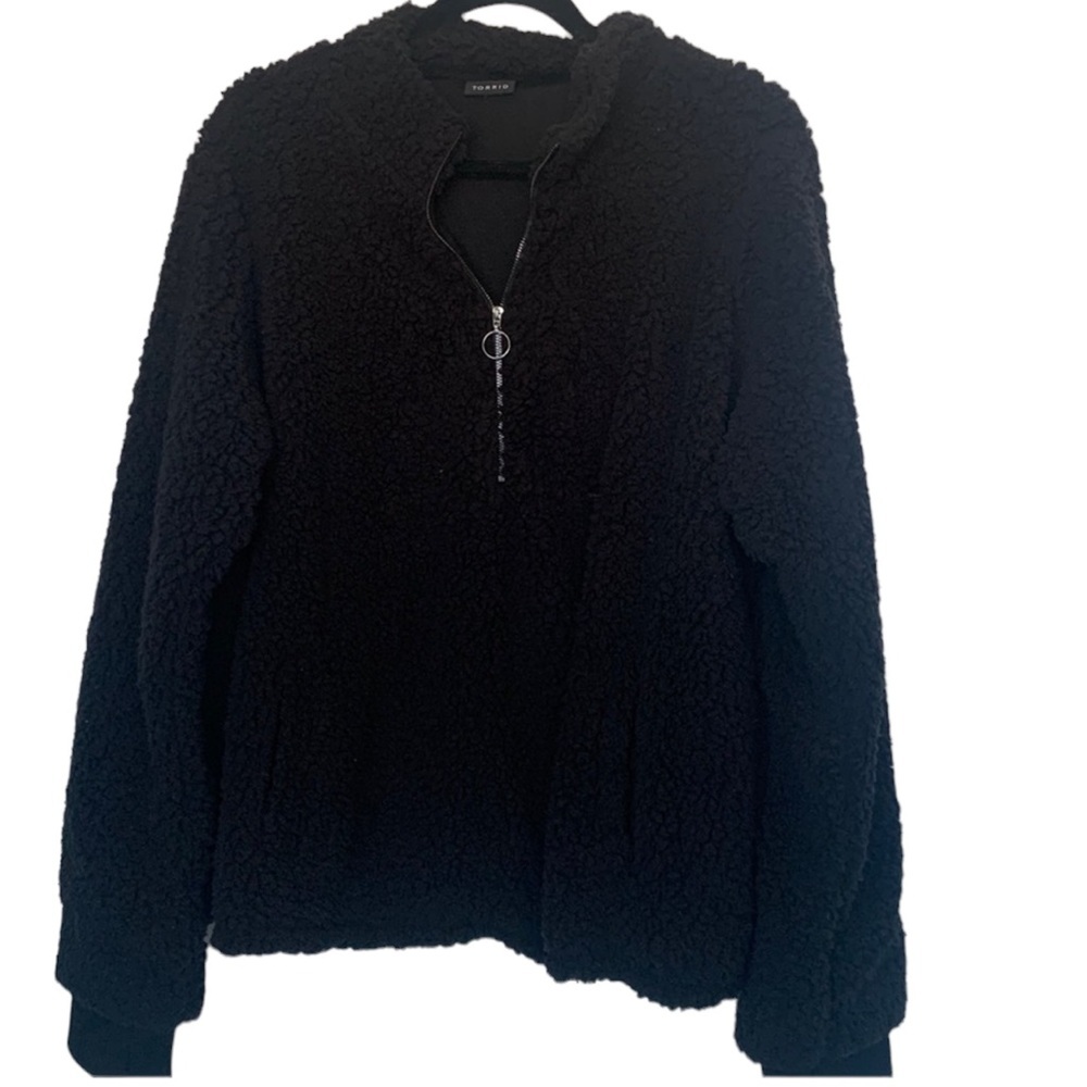 Torrid fleece quarter zip pullover size XxL cozy